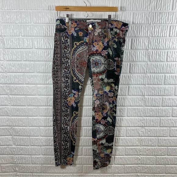 Etienne Marcel Printed Skinny Jeans Size 30 - Picture 2 of 7